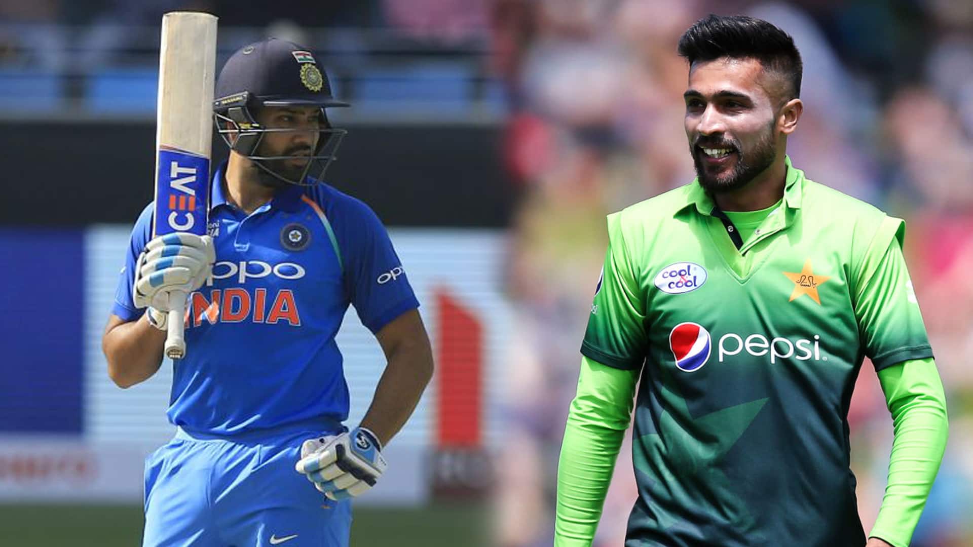 India vs Pakistan Asia Cup 2018 Mohammad Amir Rohit Sharma Fakhar Zaman