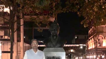 Siddaramaiah Basavanna statue London Dr Neeraj Patil controversy