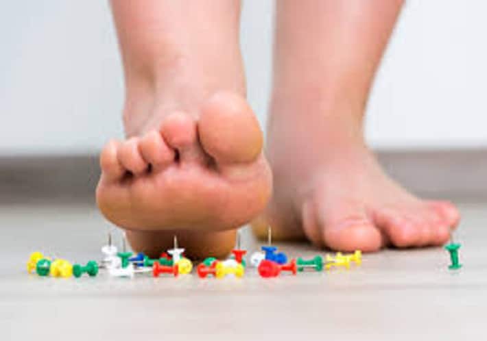 sugar patients  affects legs