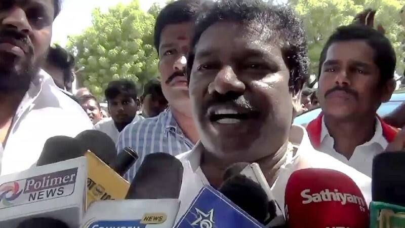 Chennai T-Nagar deputy commissioner Arvindan Threatened to Karunas mla
