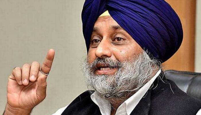 Punjab poll violence Sukhbir Badal Shiromani  Akali Dal assault Congress