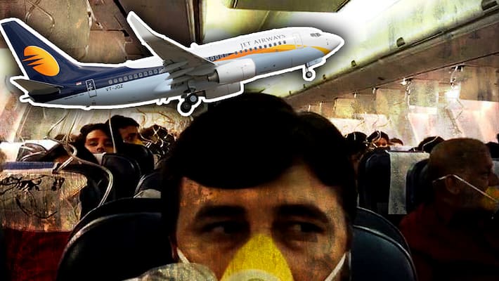Jet AirWays Passengers Fall Sick After Technical Issue Jet AirWays Passengers Fall Sick After Technical Issue