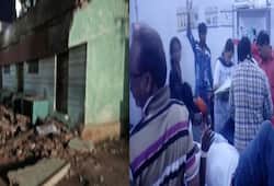Karnataka One dead 50 injured roof collapse Ballari