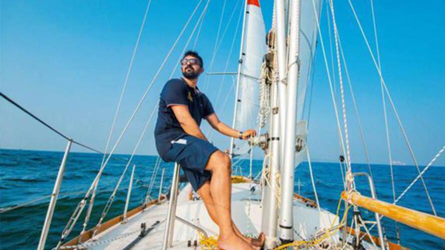 Indian sailor Abhilash Tomy injured during golden globe race maintaining second position Indian sailor Abhilash Tomy injured during golden globe race maintaining second position