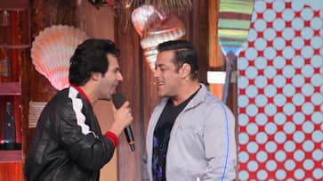 Salman Khan Varun Dhawan Bigg Boss 12 Sui Dhaaga challenge