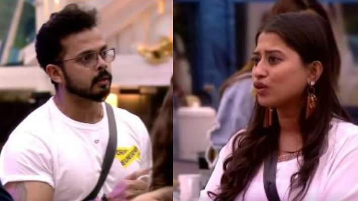 sreesanth cry in bigg boss house after seeing a video message from wife