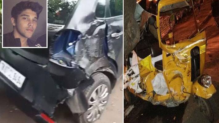 Car of actor Vikram son crashes case... Deal with Police