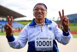 102-year-old 'miracle woman' Man Kaur wins track and field gold in World Masters meet