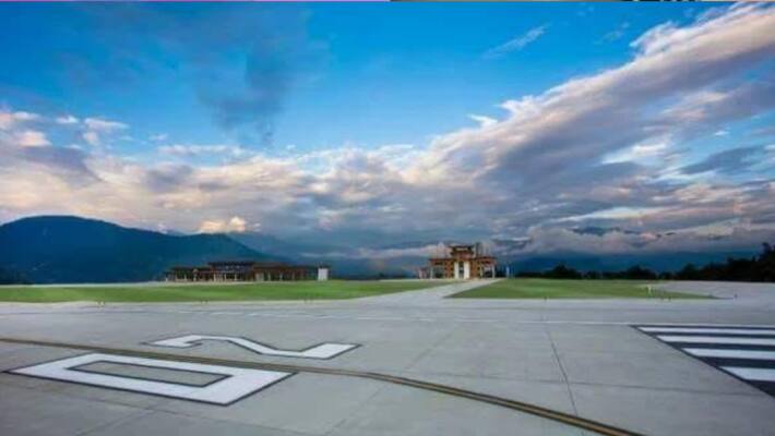 PM Narendra Modi inaugurates 100th airport in Sikkim PM Narendra Modi inaugurates 100th airport in Sikkim