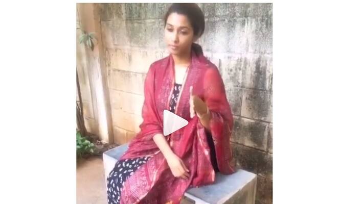 video Priya Bhavani Shankar trolls godman Nithyananda video Priya Bhavani Shankar trolls godman Nithyananda