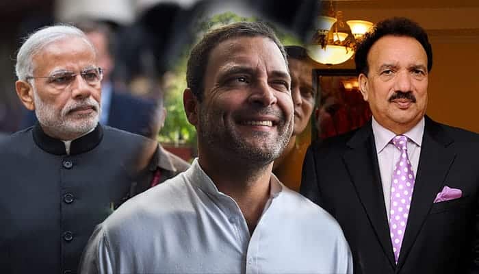 Rehman Malik calls Rahul Gandi next PM India BJP slams Pakistan Congress link