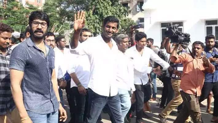 Byelection Competition; vishal Actor