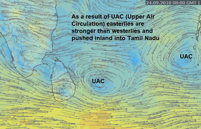 South Tamil Nadu will see another active day night of Rains