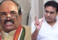 Telangana Minister KT Rama Rao Congress president Uttam Kumar Reddy trolled