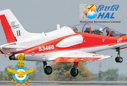 HAL jet trainer aircraft Congress Rafale deal Anil Ambani Indian Air Force