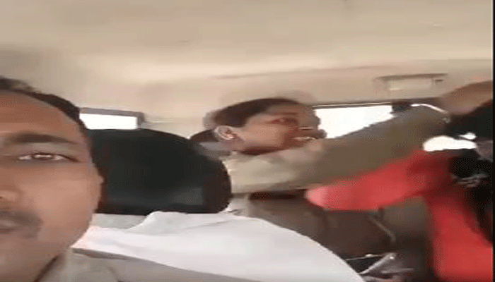 UP Police Assaulting Hindu Woman For Being Friend With Muslim MAn UP Police Assaulting Hindu Woman For Being Friend With Muslim MAn