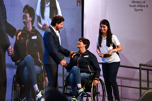 Para Asian Games Shah Rukh Khan Bollywood athletics swimming badminton