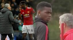 Jose Mourinho Paul Pogba Manchester United France footage controversy