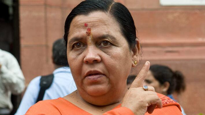 If I am sent to the gallows ... I will be blessed.! BJP leader Uma Bharti's action attack! If I am sent to the gallows ... I will be blessed.! BJP leader Uma Bharti's action attack!