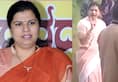 Karnataka MLA Anjali Nimbalkar chases state bus takes driver to task