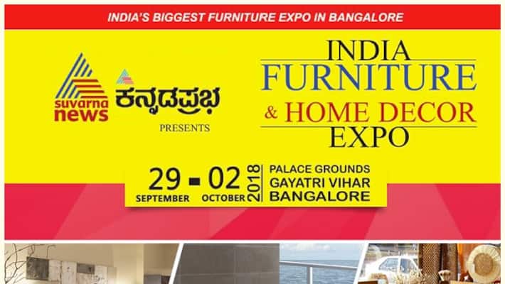 Furniture Home Decor Expo From September 29 Kannada Star Srimurali To Inaugurate Event - Home Decor And Furniture Expo
