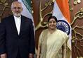 sushma swaraj mohammad javad zarif america india iran