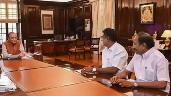 Thangamani and velumani deal finalised with Arun jeitley Thangamani and velumani deal finalised with Arun jeitley