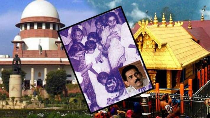 Kerala Sabarimala verdict women entry  photograph  historic judgment  28 years