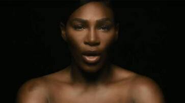 Serena Williams topless breast cancer awareness I Touch Myself