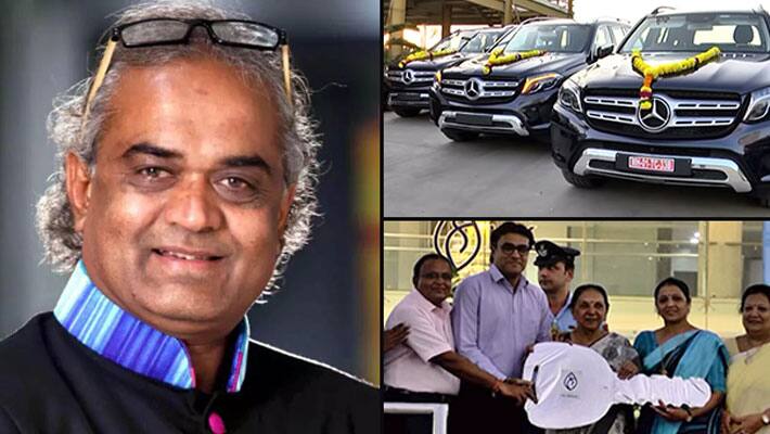 employees Mercedes-Benz car...Surat diamond trader gifts employees Mercedes-Benz car...Surat diamond trader gifts