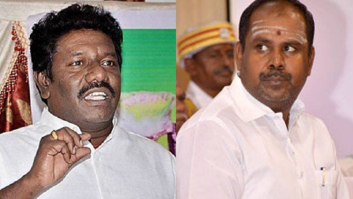 Minister Udayakumar...MLA Karunas Retaliation Minister Udayakumar...MLA Karunas Retaliation