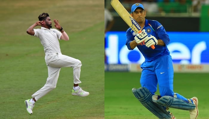 India vs West Indies Mohammed Siraj MS Dhoni Virat Kohli Cricket
