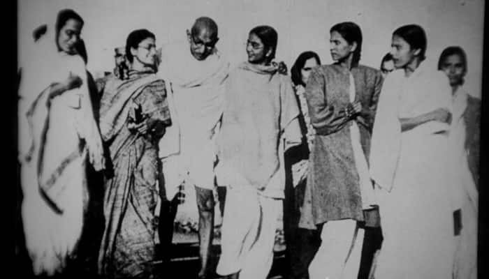 Mahatma Gandhi sexual experiments Manuben celibacy Brahmacharya sex life unusual