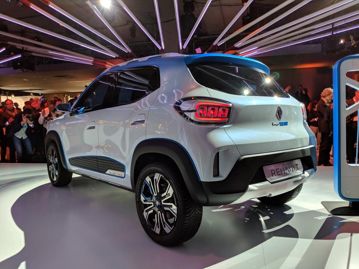 Renault Kwid Electric car unveiled at Paris Motor Show