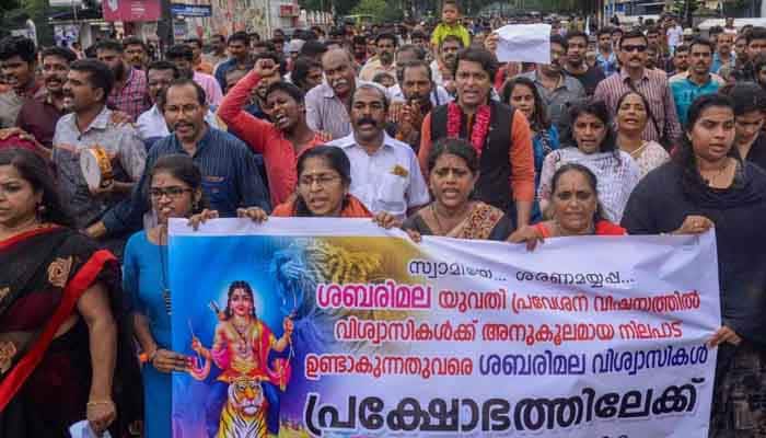 Kerala Sabarimala temple Supreme Court verdict Activists organisations hit streets  government