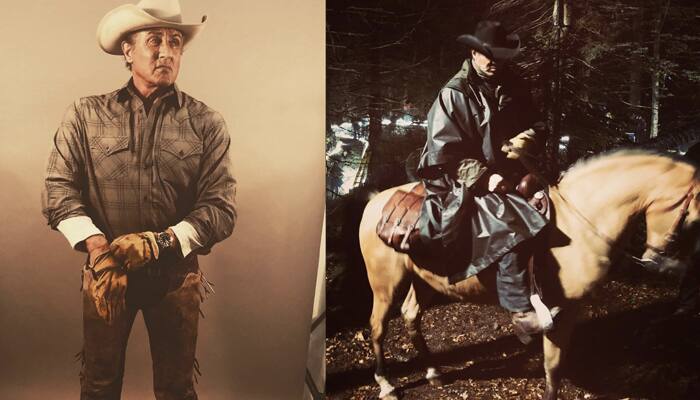 Hollywood actor Sylvester Stallone reveals Rambo 5  new look take a look