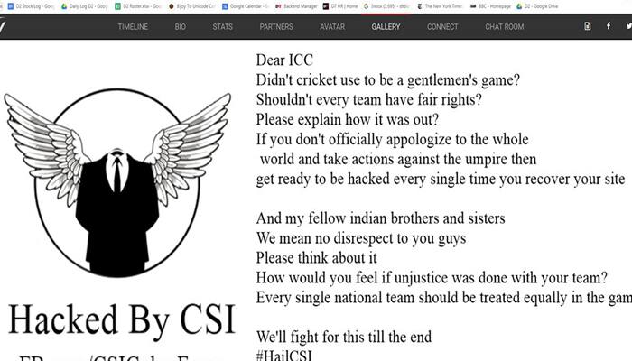 Bangladeshi fans hack Virat Kohli's official website