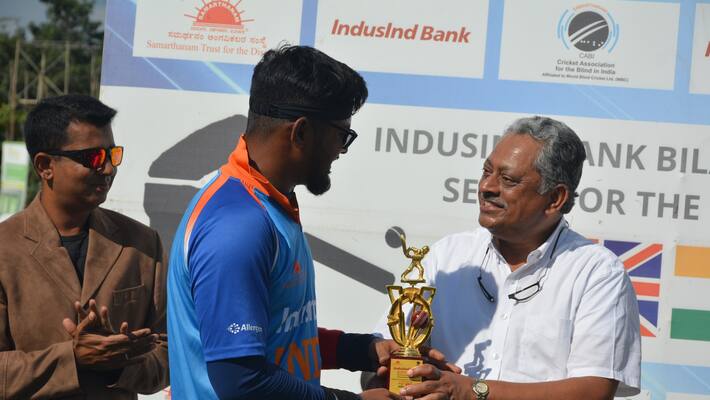 Blind cricket: India clinch T20I series against England 2-0 Blind cricket: India clinch T20I series against England 2-0