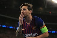 Champions League Lionel Messi Luis Suarez Barcelona Tottenham Hotspur