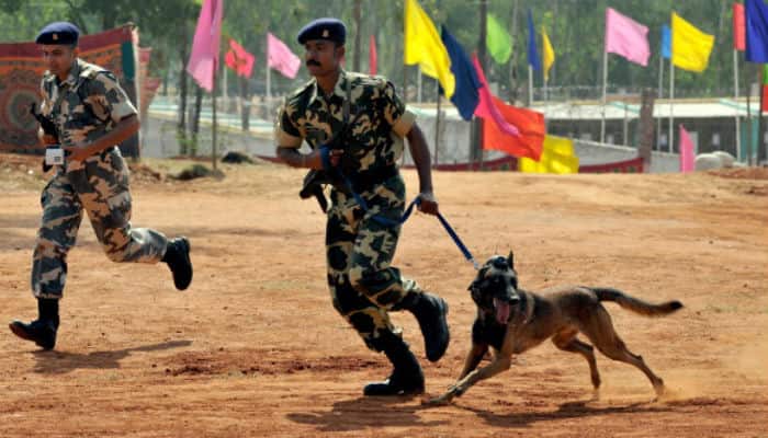 CRPF MHA DBTS police dogs improvised explosive device Maoist