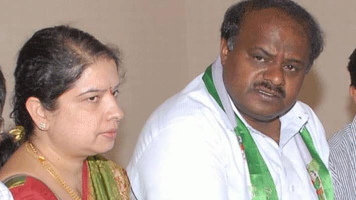 Byelection...Kumaraswamy may field wife Anitha Ramanagara constituency