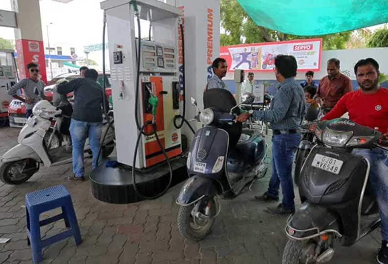 petrol and diesel rate increased today