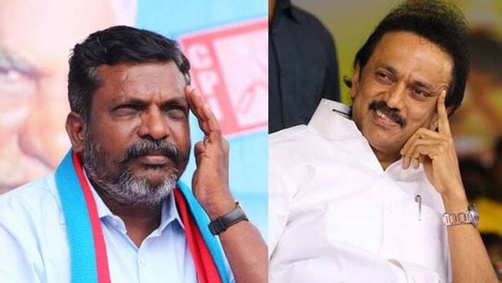 i will contest again in chidambaram constituency thirumavalavan...DMK refuses i will contest again in chidambaram constituency thirumavalavan...DMK refuses