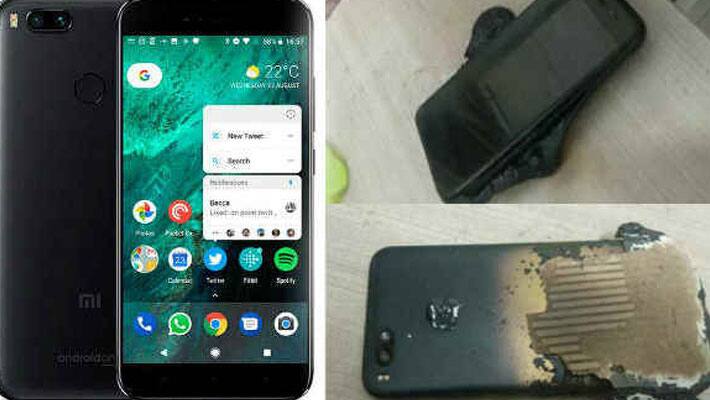Xiaomi Mi A1 explode while charging Xiaomi Mi A1 explode while charging