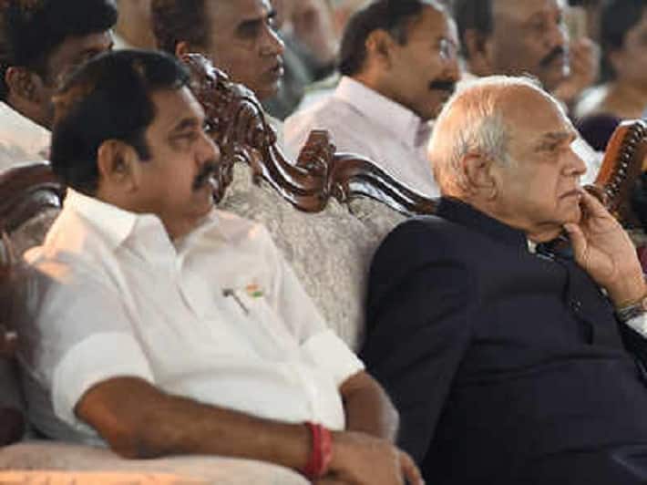 Who will take over the CM's departments while palanisamy on tour