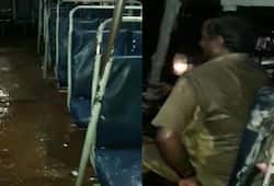 Tamil Nadu: Bus roof leaks amid heavy rains; passengers struggle to keep dry