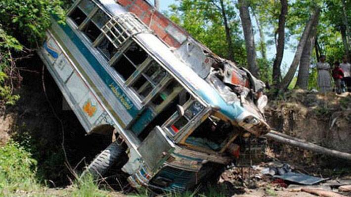 Jammu & Kashmir bus accident: 20 dead, 16 injured