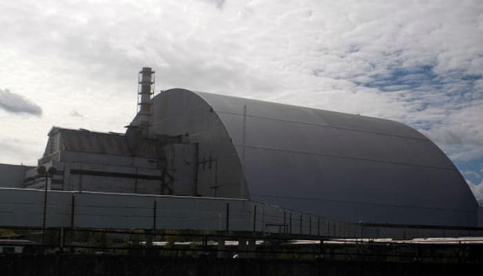 Chernobyl nuclear disaster solar plant Ukraine radioactive elements cancer