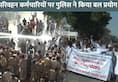 Strike work on roadways employees in Haryana
