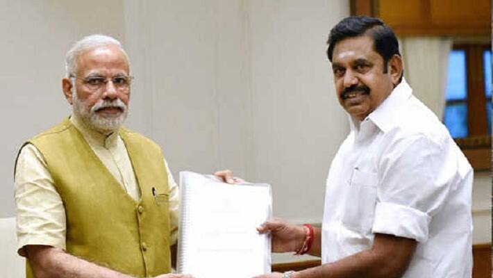 chief minister palaniswami requests prime minister modi to allot rs 9000 crores to tamil nadu chief minister palaniswami requests prime minister modi to allot rs 9000 crores to tamil nadu